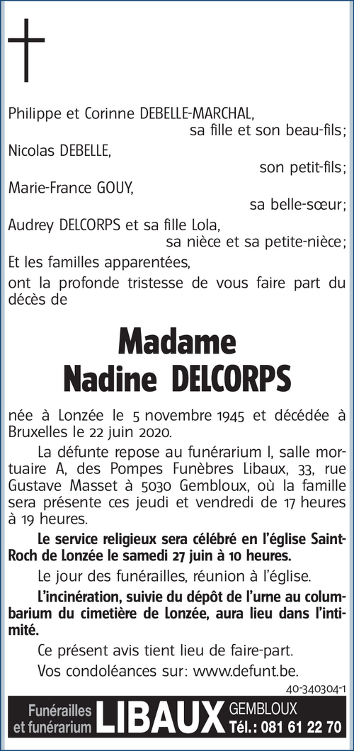 Nadine DELCORPS