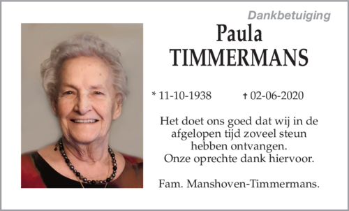 Paula Timmermans