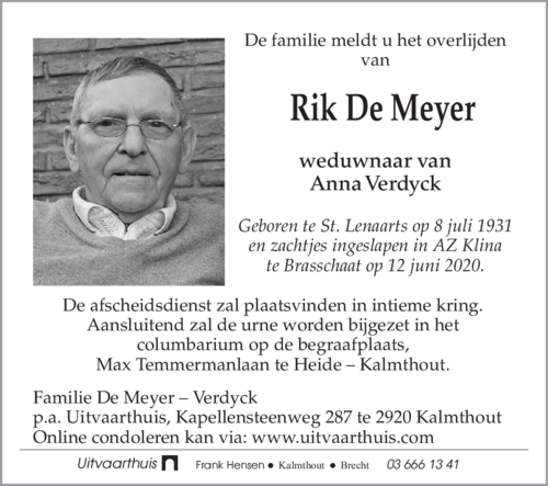 Rik De Meyer