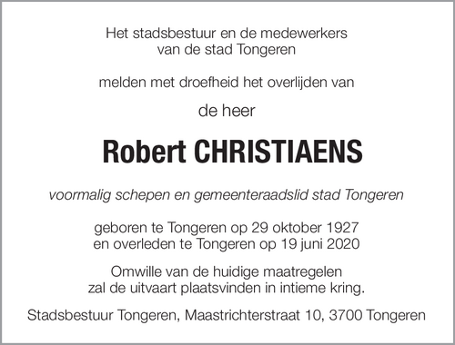 Robert Christiaens