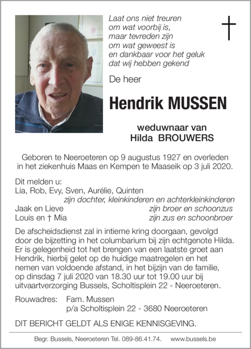 Hendrik MUSSEN