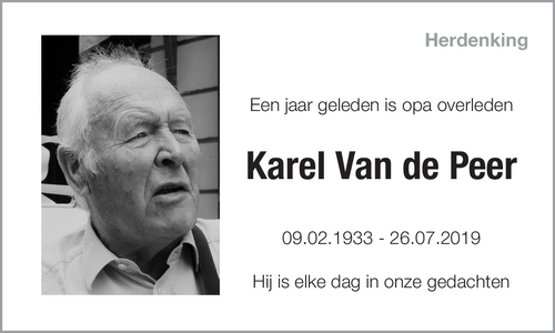 Karel Van de Peer