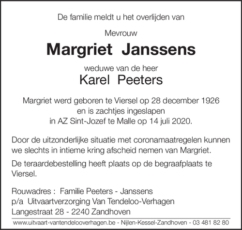 Margriet Janssens