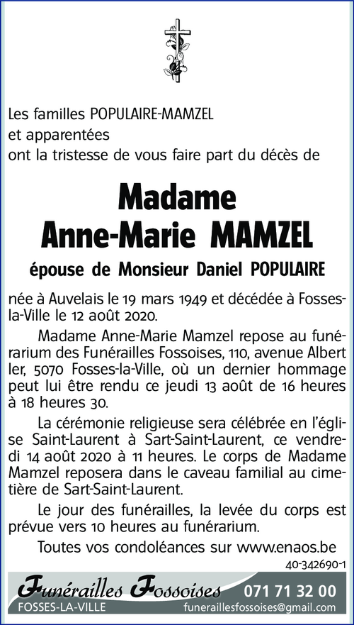 Anne-Marie MAMZEL