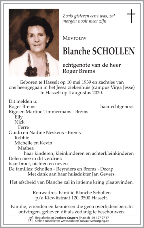 Blanche Schollen