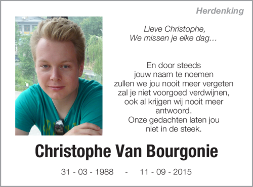 Christophe Van Bourgonie