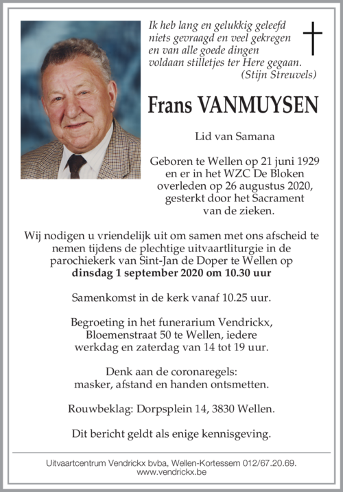 Frans Vanmuysen