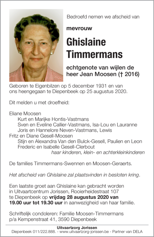Ghislaine Timmermans
