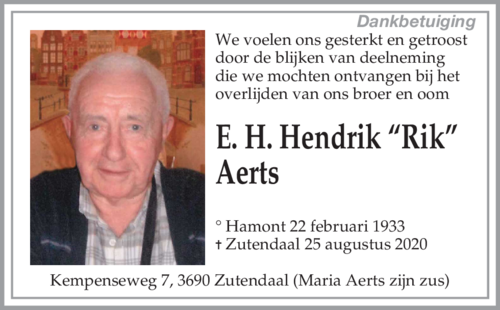 Hendrik Aerts