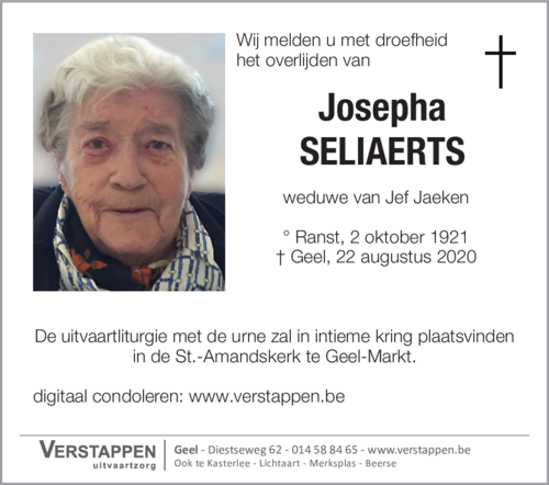 Josepha Seliaerts