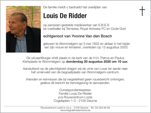 Louis De Ridder