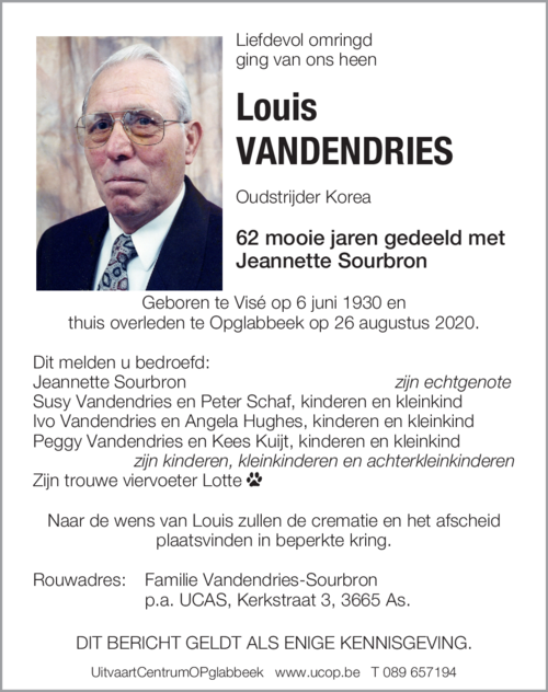 Louis Vandendries