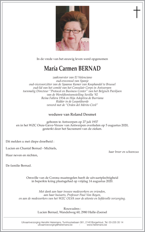 María Carmen Bernad
