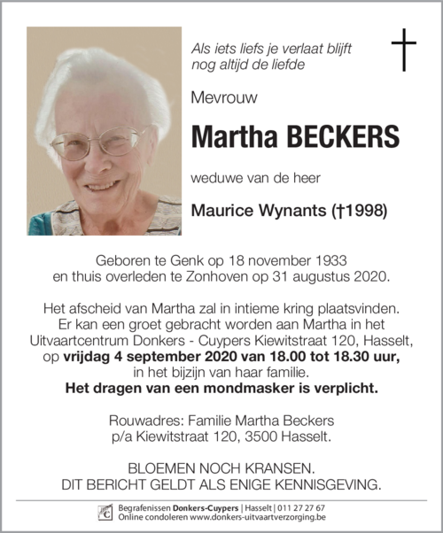 Martha Beckers
