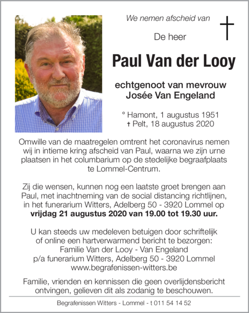 Paul Van der Looy