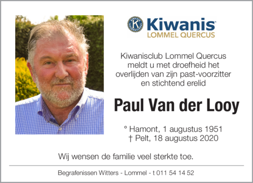 Paul Van der Looy