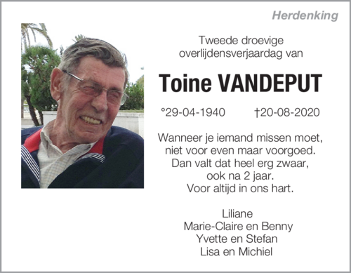 Toine Vandeput