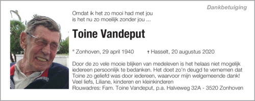 Toine Vandeput