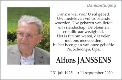Alfons JANSSENS