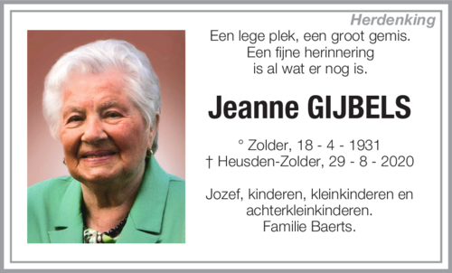 Jeanne Gijbels