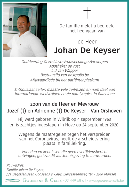 Johan De Keyser