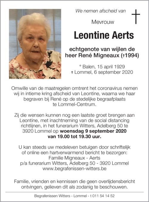 Leontine Aerts