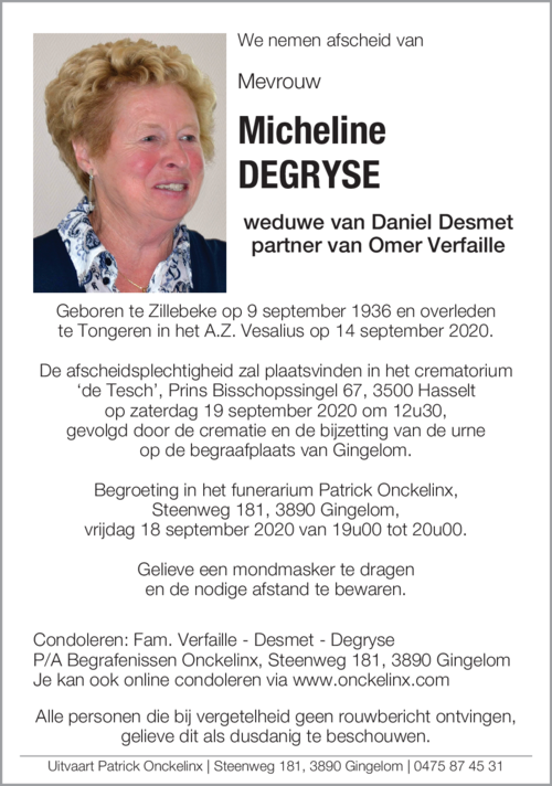 Micheline Degryse