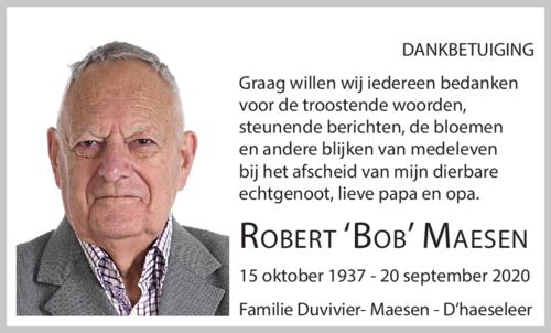 Robert 'Bob' Maesen