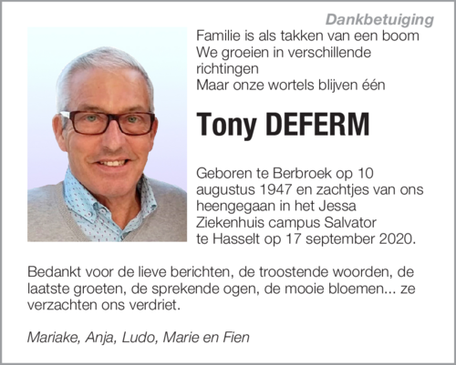 Tony DEFERM