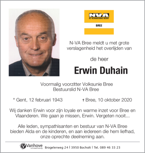 Erwin Duhain