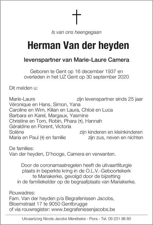 Herman Van der heyden