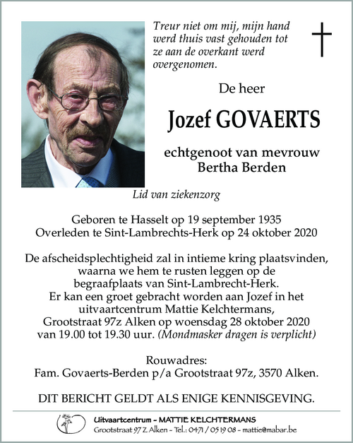 Jozef GOVAERTS