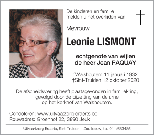 Leonie Lismont