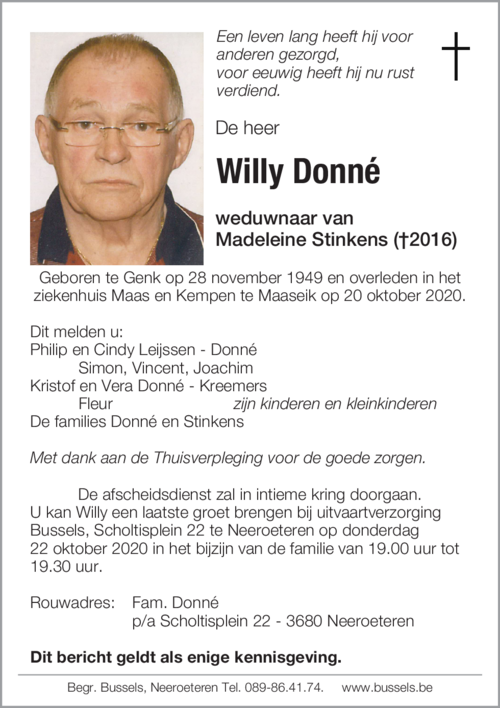 Willy DONNÉ