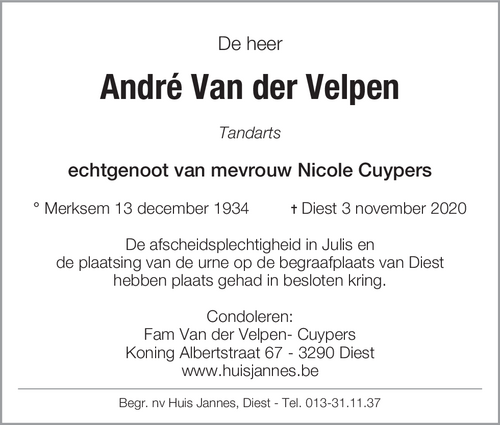 André van der Velpen