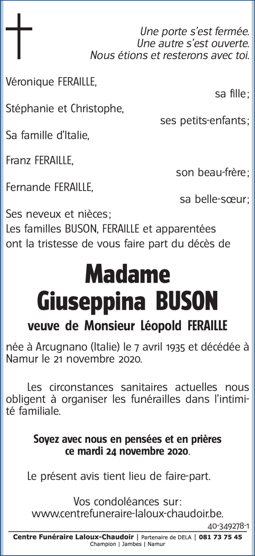 Giuseppina BUSON