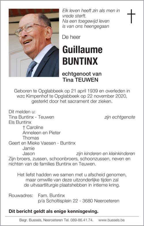 Guillaume BUNTINX
