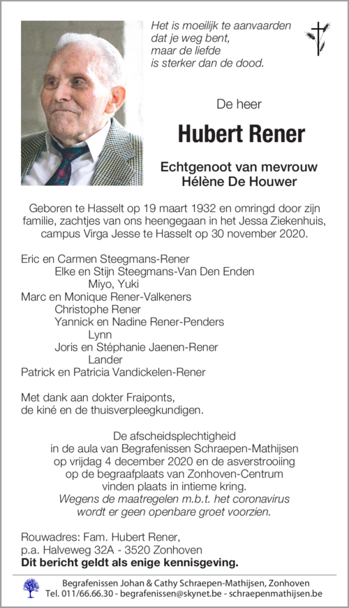 Hubert Rener