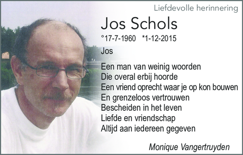 Jos SCHOLS