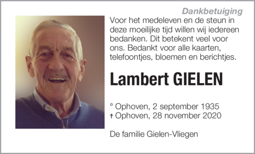 Lambert GIELEN