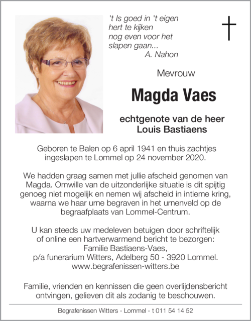 Magda Vaes