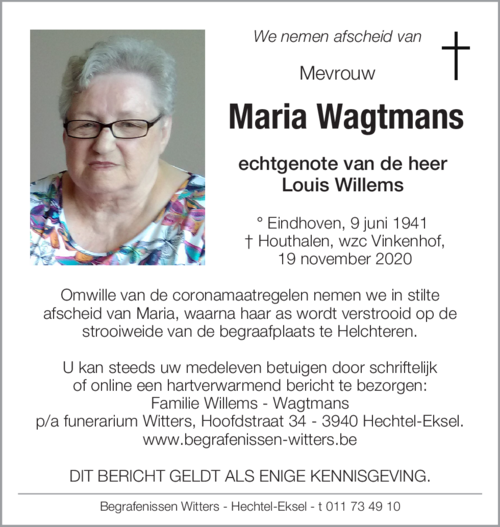 Maria Wagtmans