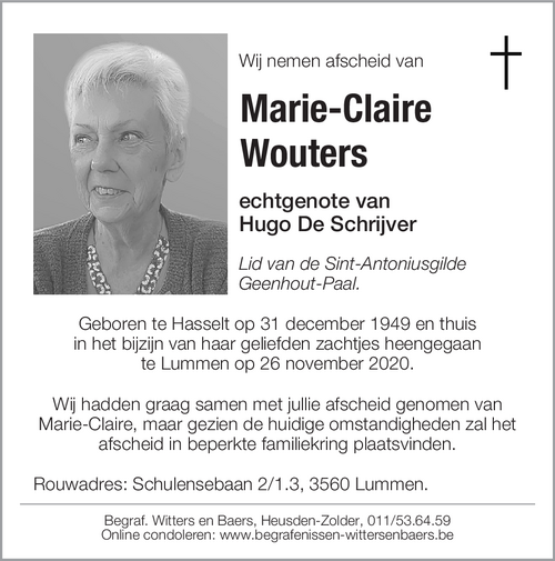 Marie-Claire Wouters
