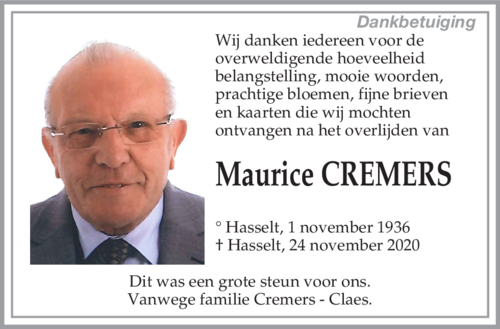 Maurice Cremers