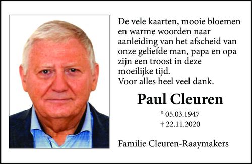 Paul Cleuren