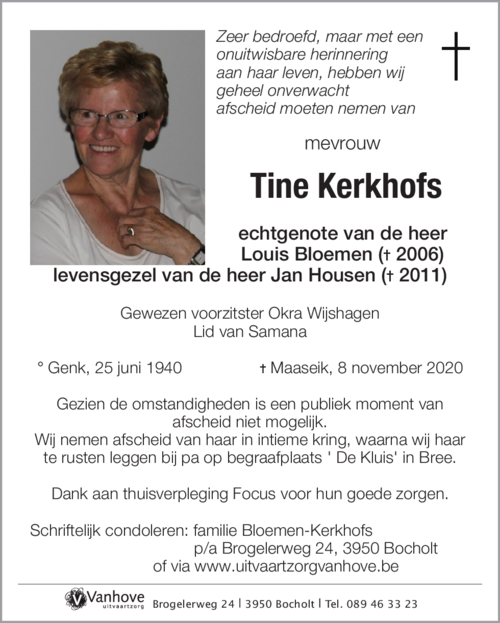 Tine Kerkhofs