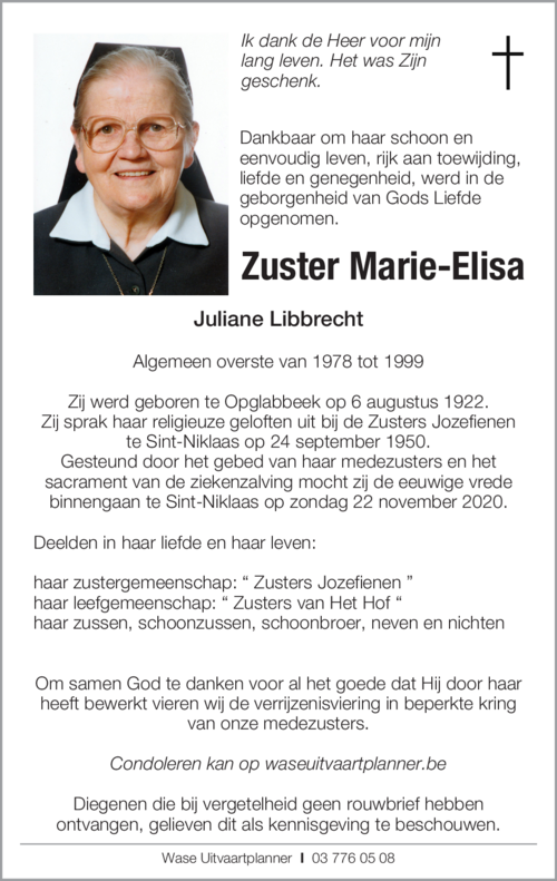 Zuster Marie-Elisa