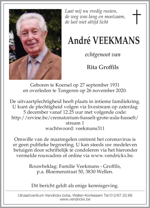 André Veekmans