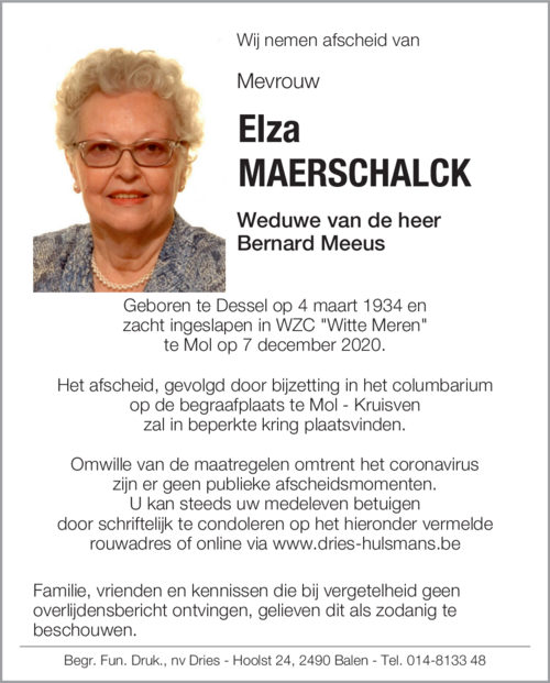 Elza Maerschalck