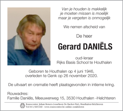 Gerard Daniëls